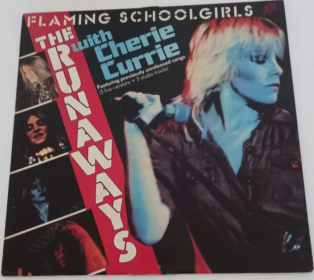 The Runaways With Cherie Currie, Flaming Schoolgirls Image 1++